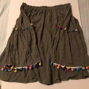 Off the shoulder blouse